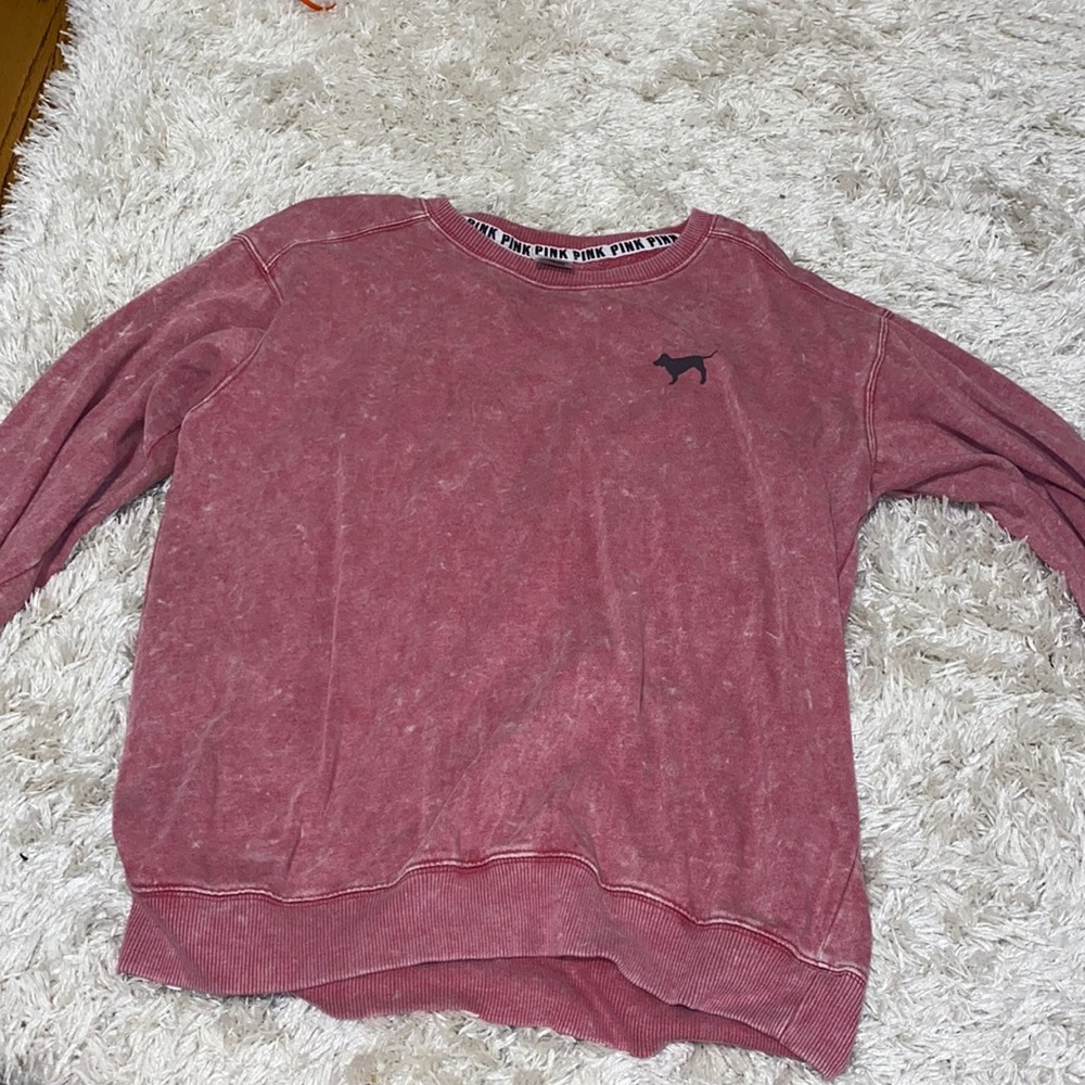 pink crewneck size small💗